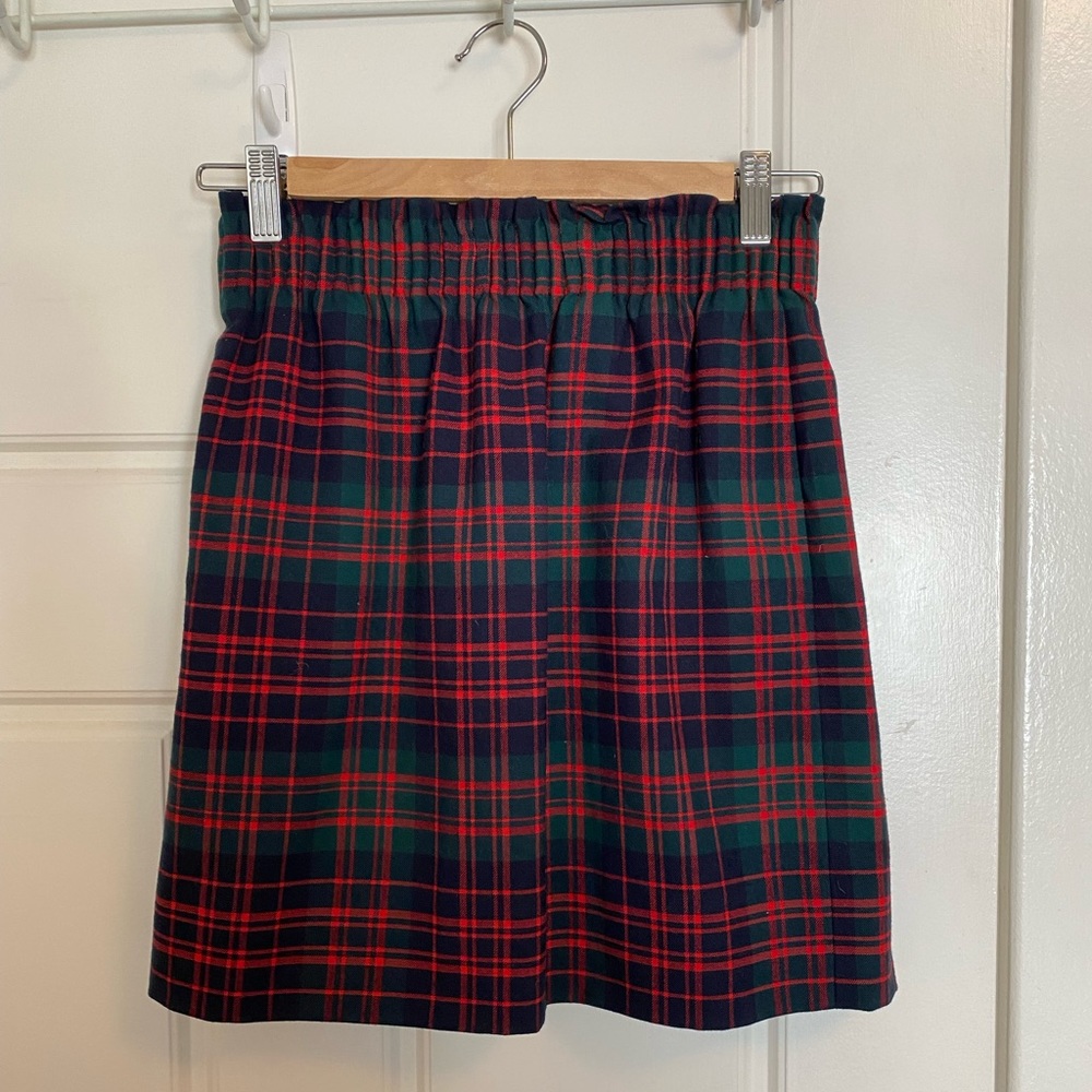 J Crew wool mini skirt